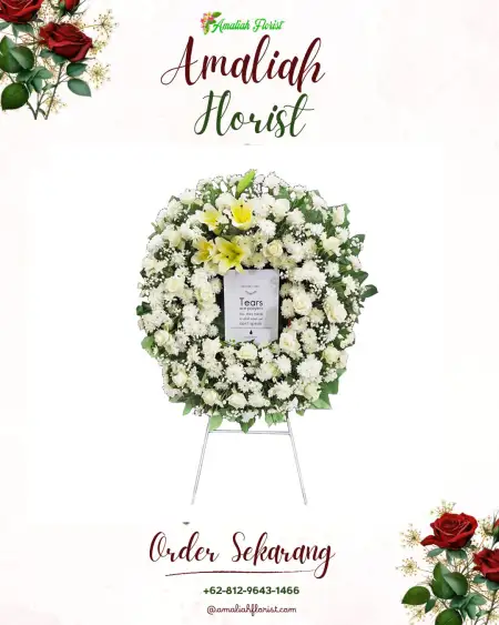 Krans Bunga Duka Gemekan